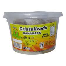DOCE CRISTALIZADO SABIÁ BANANADA 350 G